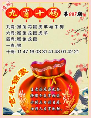 第2026087期图库