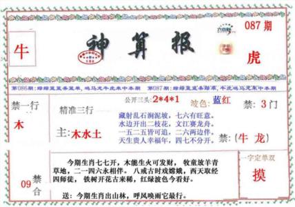 神算报