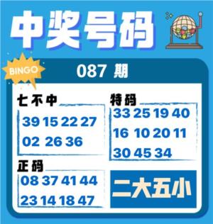 中奖号码