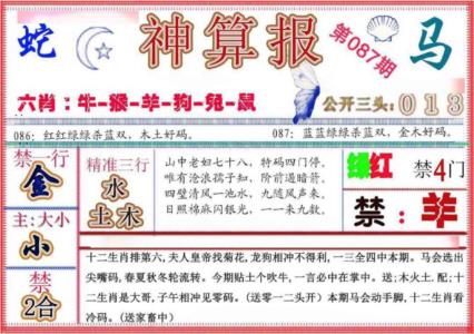 神算报(新版)