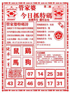 管家婆抓特码B