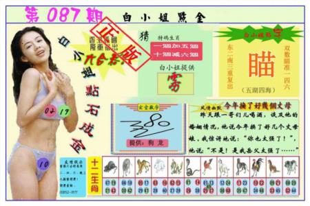 白小姐点金