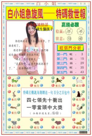 白小姐急旋风B