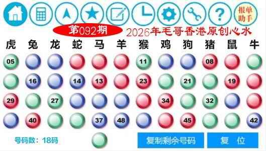 毛哥心水