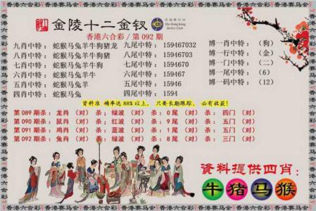 金陵十二金叉