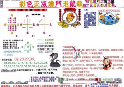 彩色正版澳门老鼠报