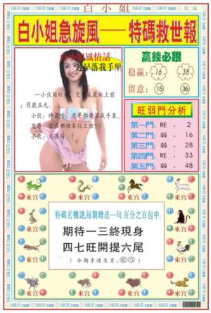 白小姐急旋风B