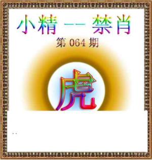 小精禁肖
