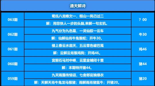 通天解诗
