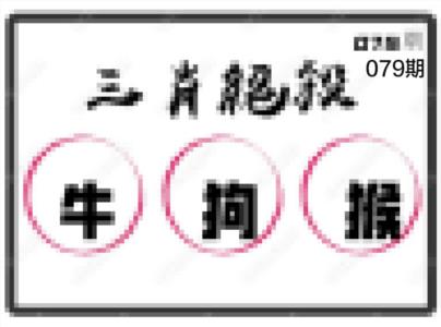 三肖绝杀