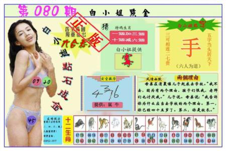 白小姐点金