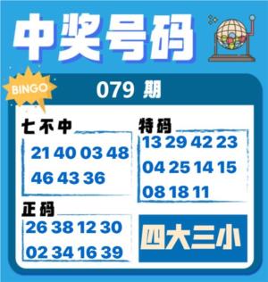 中奖号码