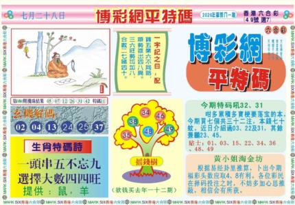 博彩网平特报记录