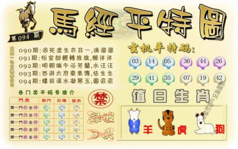 马经平特图（荐）