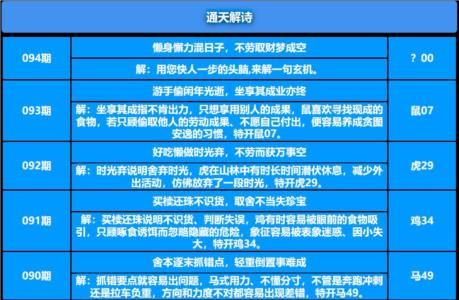 通天解诗