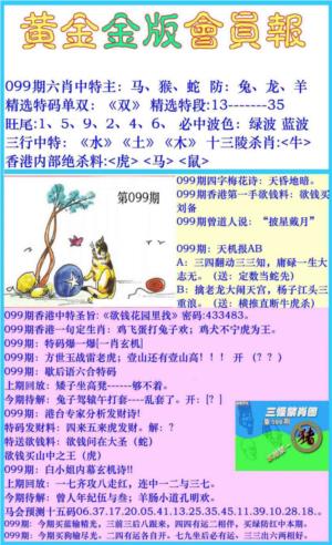 黄金金版会员报