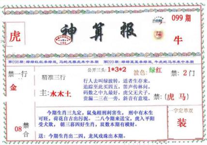 神算报