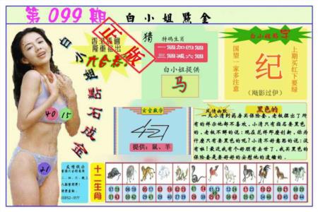 白小姐点金